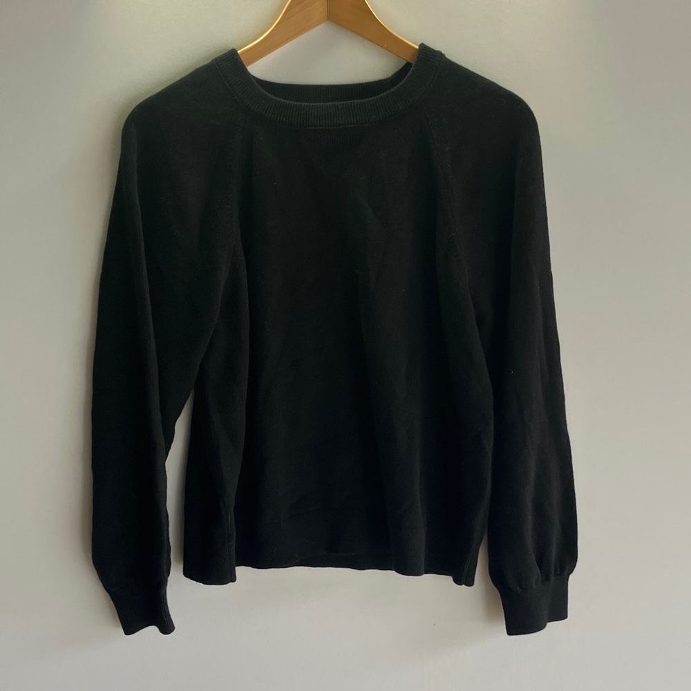 J. Crew Black Sweatshirt